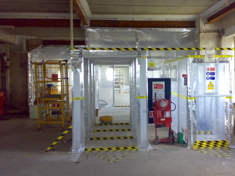 asbestos removals enclosure rennovations